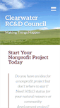 Mobile Screenshot of clearwaterrcd.org